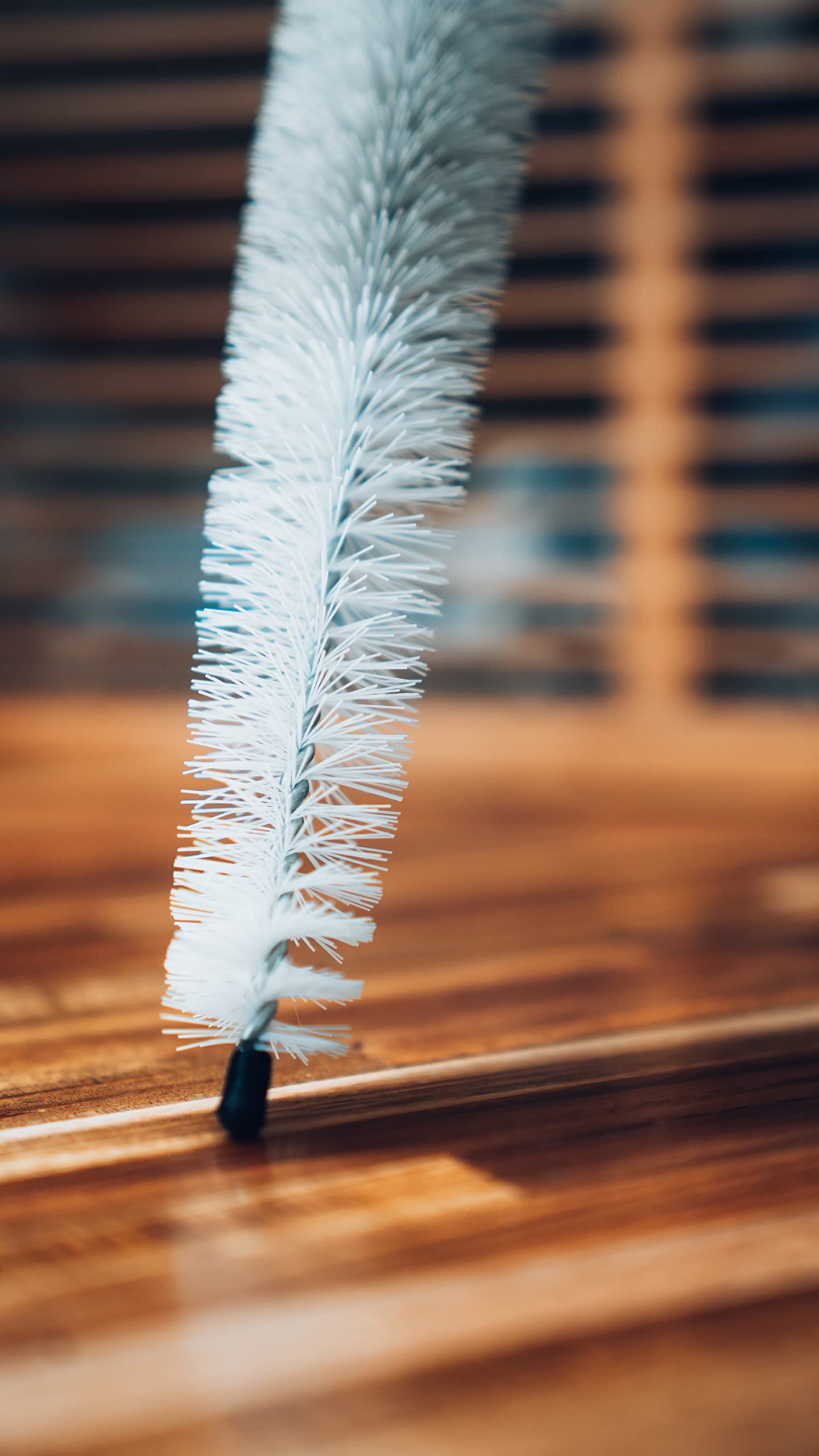 Unger 30” Dryer and Vent Brush, Lint Catcher for Household Cleaning, Trapping Laundry Room Tool, Easy to Clean Bristles, Flexible Gadget with Scratch Free Protection - Image 3