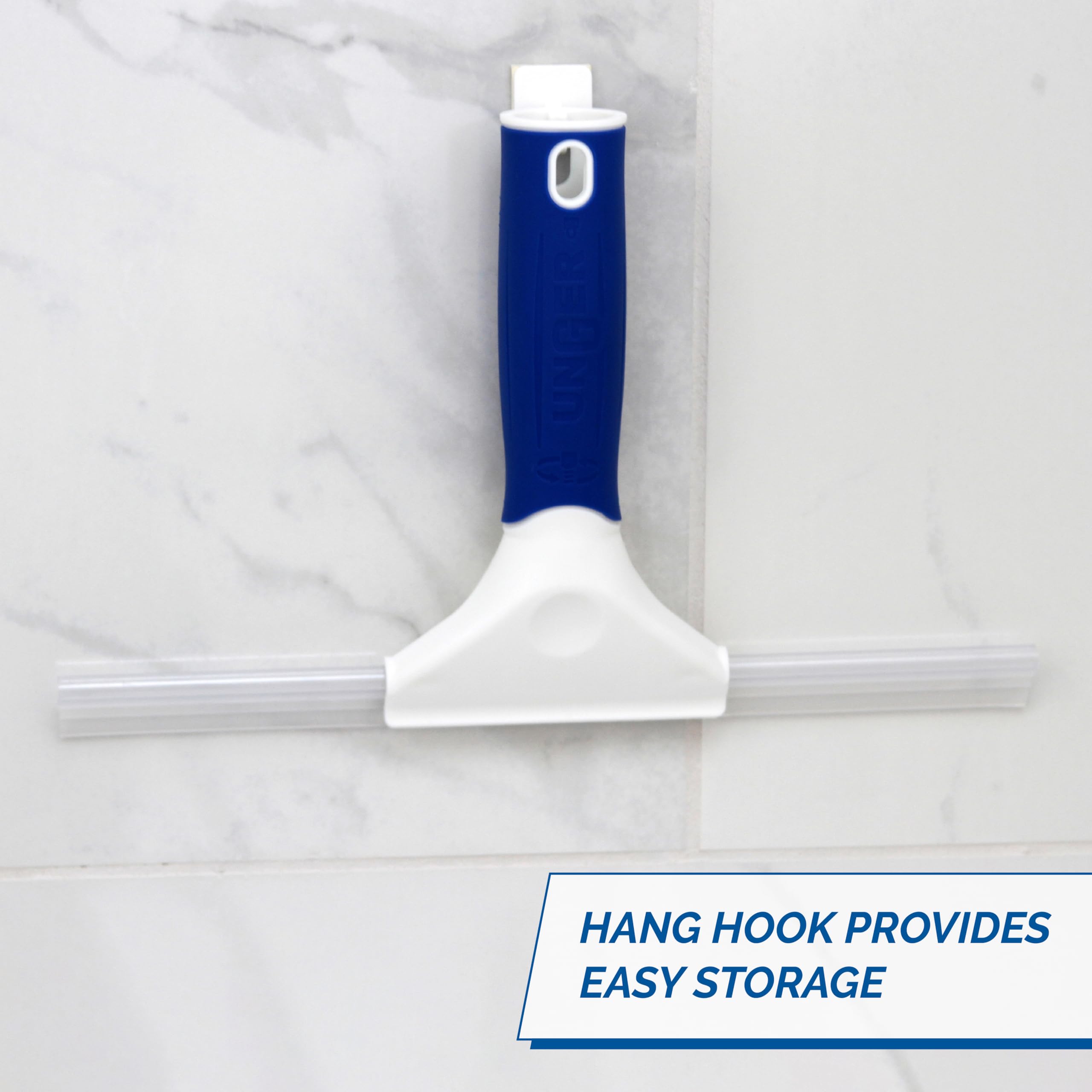 Unger - 978800 Shower Squeegee, 10" white - Image 4