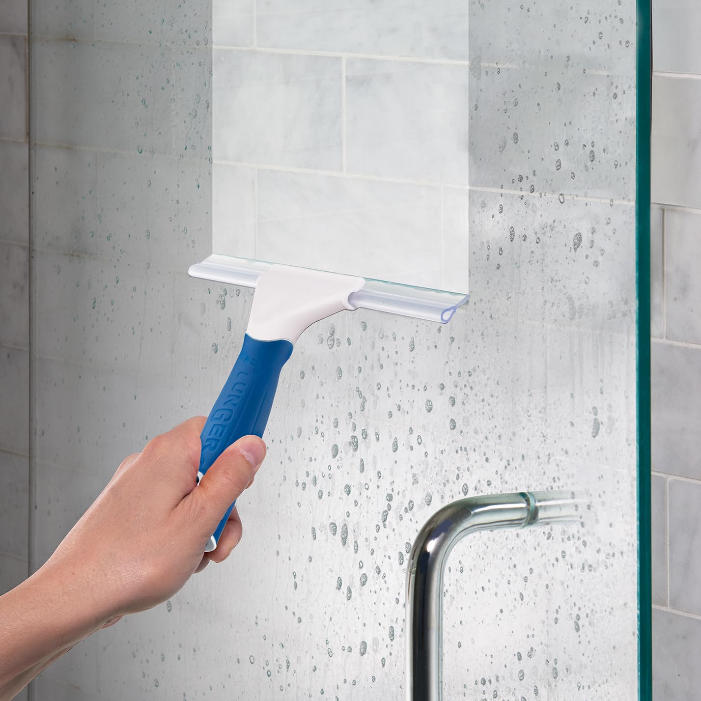 Unger - 978800 Shower Squeegee, 10" white - Image 5