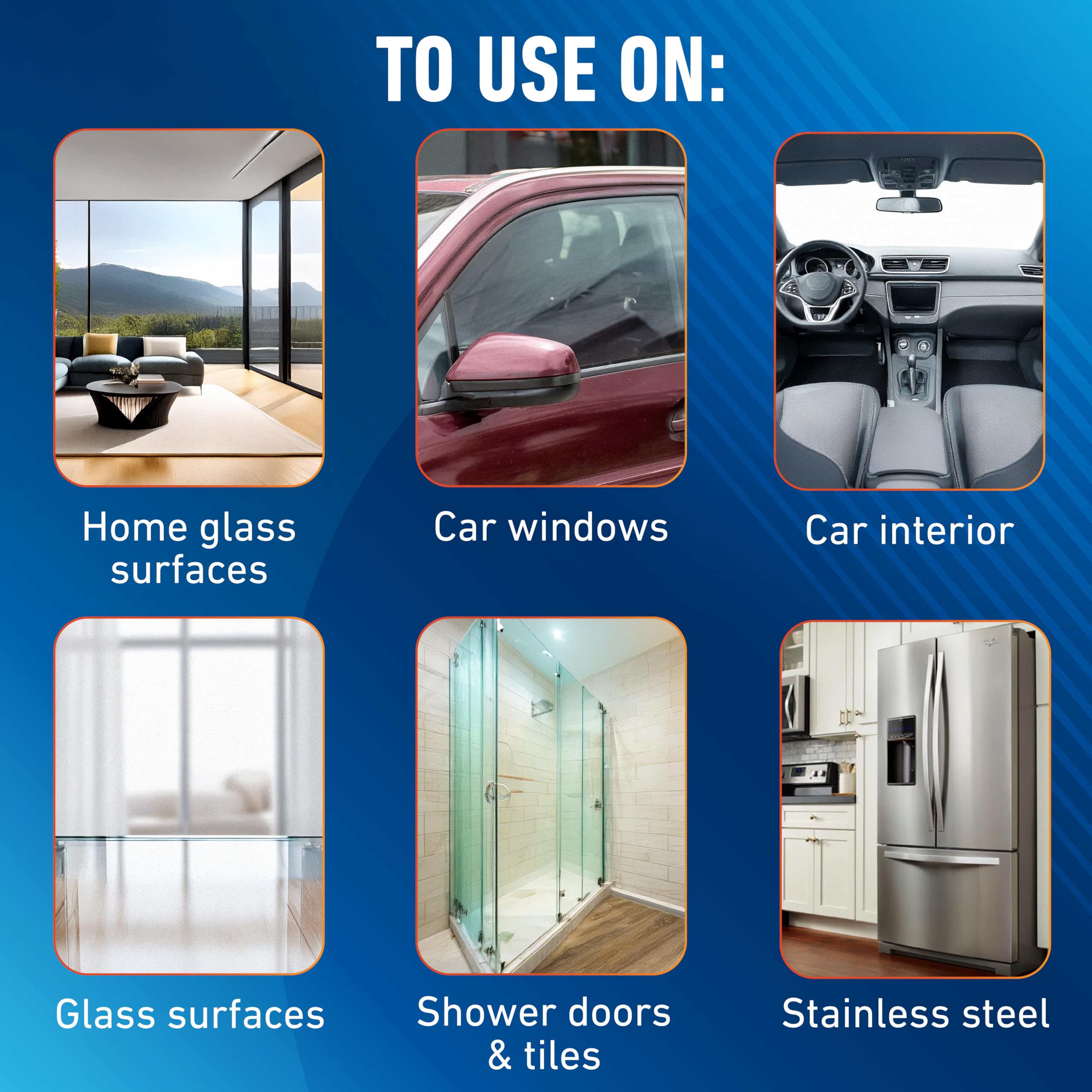 Unger ProClean Connect and Clean Indoor Window Cleaning Kit, Washing Tool with Swivel Head for Tight Corners and Edges, Streak-Free Results on Glass and Mirrors, Reusable Microfiber Pads - Image 5