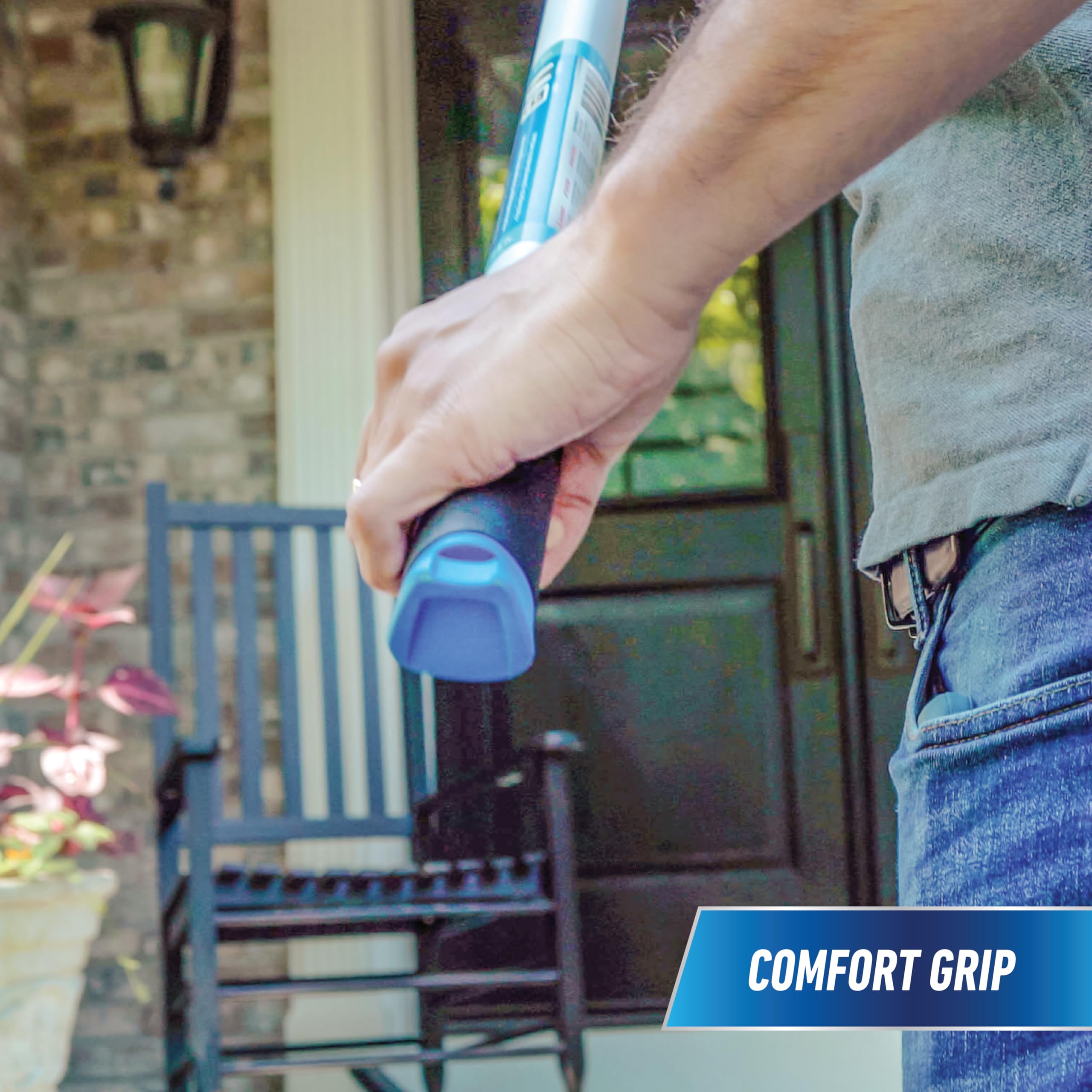 Unger Professional Connect & Clean 3’-6’ Aluminum Telescopic Extension Pole with Locking Cone & Quick-Flip Clamp – Compatible with Cleaning Tool Attachments, Window Cleaning & Dusting Tool - Image 7