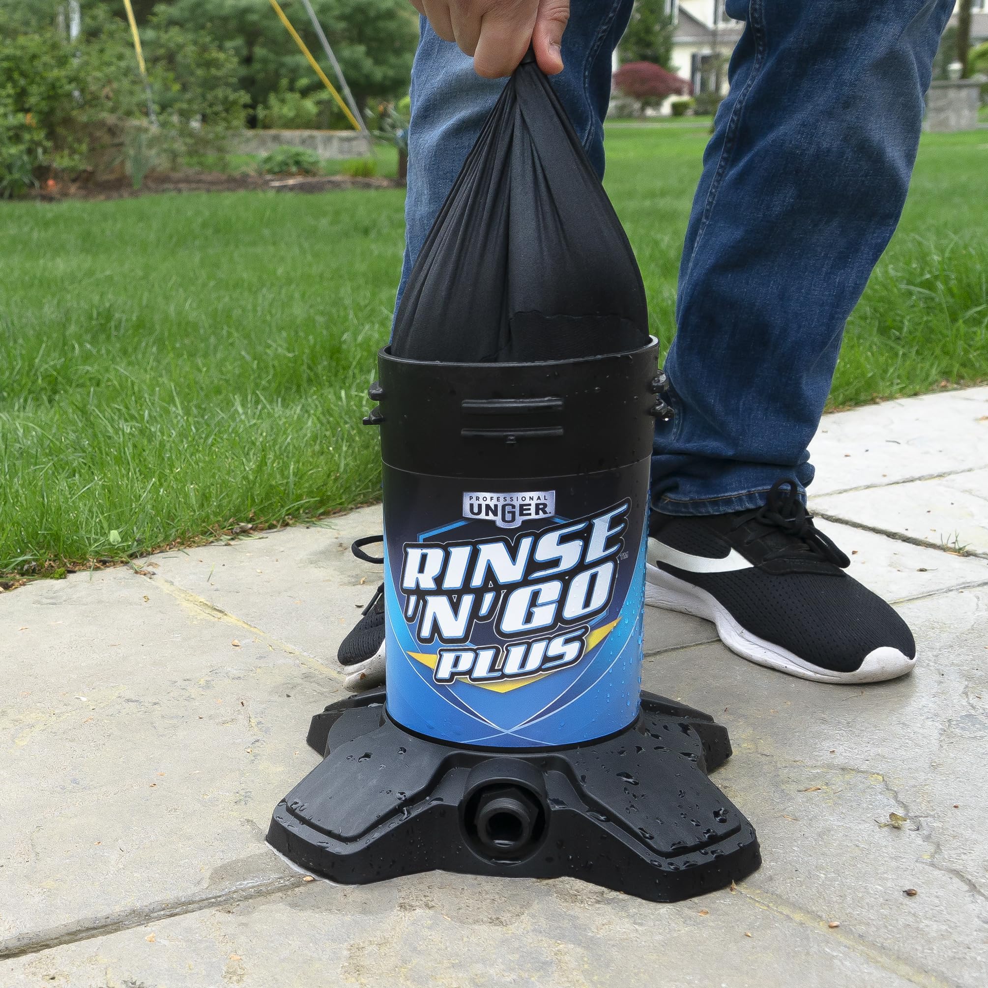 Unger Professional Rinse ‘n’ Go Spotless Car Washing System with Deionization Filter, Auto Cleaning Supplies for Deionized Water with Streak-Free Results, Great for Boats, Cars, RVs, and Solar Panels - Image 4